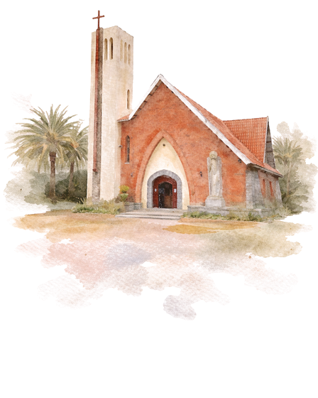 Acuarela de la Capilla San Rafael
